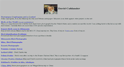 Desktop Screenshot of cahlander.com