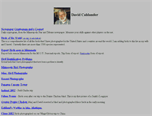 Tablet Screenshot of cahlander.com